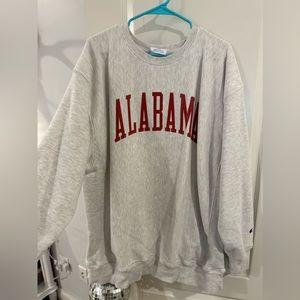 Alabama Reverse Weave Crewneck